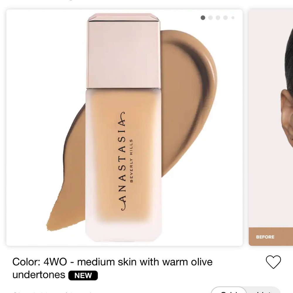 Anastasia Beverly Hills impeccable blurring foundation 4WO